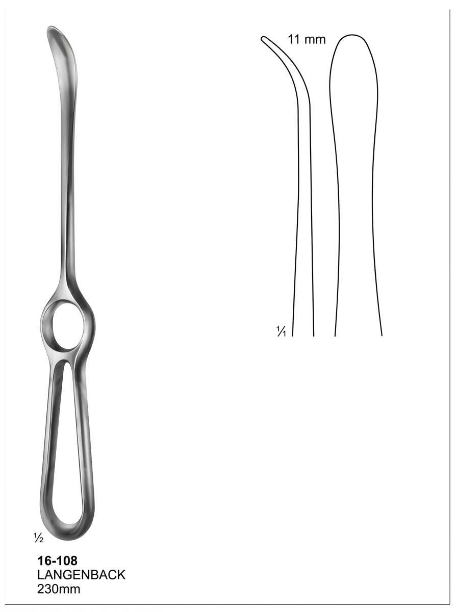 Sirgikal 16-108 LANGENBACK Elevators and Bone Levers