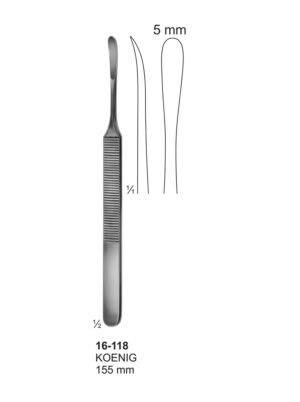 Sirgikal 16-118 KOENIG Raspatories