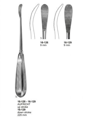 Sirgikal 16-128-16-129 AUFRICHT Bone File and Rasps
