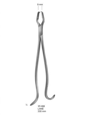 Sirgikal 17-151 LANE Bone Holding Forceps