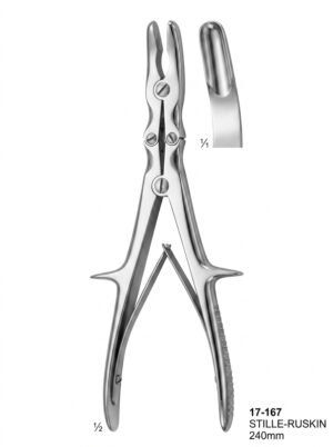 Sirgikal 17-167 STILLE RUSKIN Bone Rongeurs