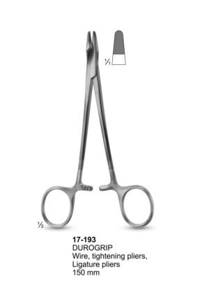 Sirgikal 17-193 DUROGRIP Wire Holding forceps