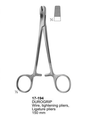 Sirgikal 17-194 DUROGRIP Wire Holding forceps