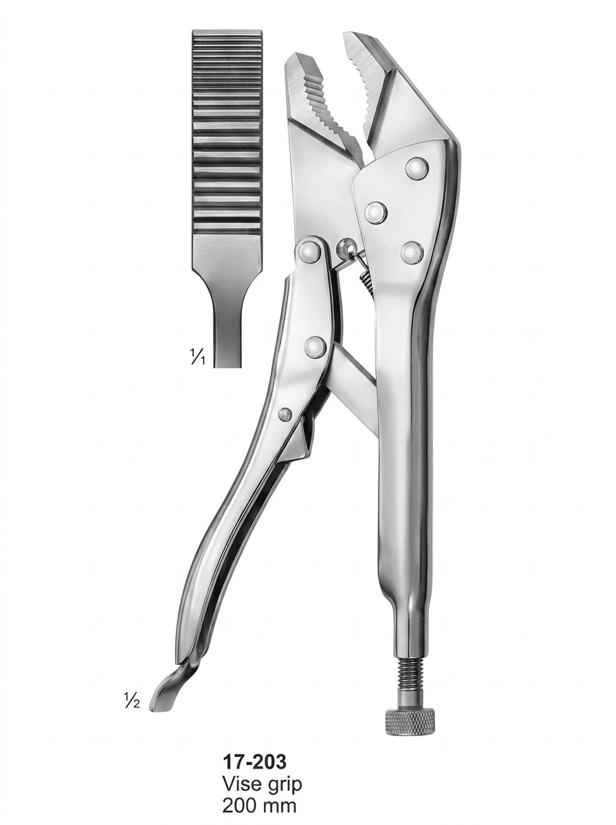 Sirgikal 17-203 Wire Holding forceps