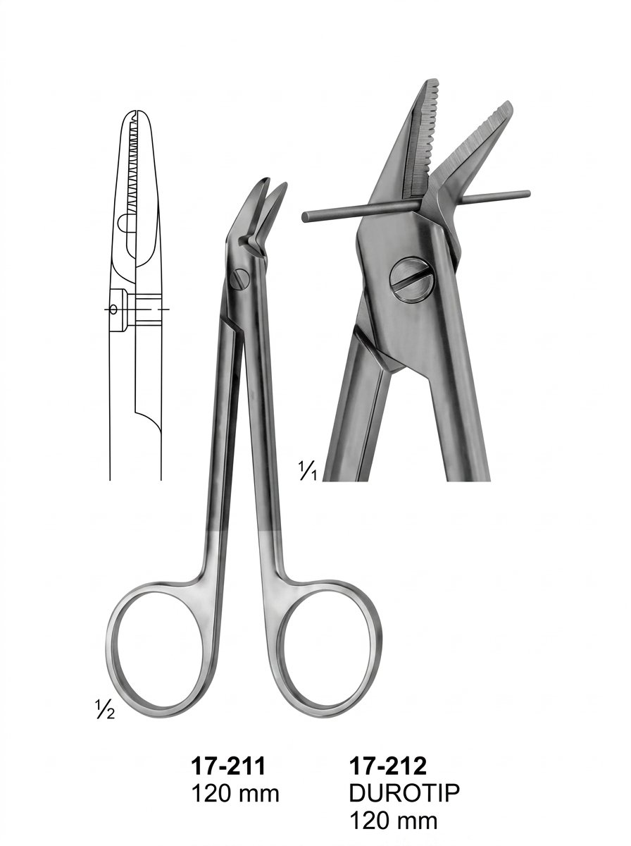 Sirgikal 17-211-17-212 Wire Cutters and wire Cuttin Scissors