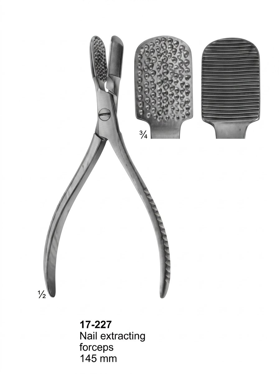 Sirgikal 17-227 Nail extracting Finger Nail Instruments
