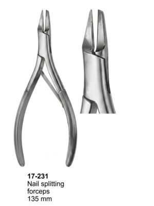 Sirgikal 17-231 Nail splitting Finger Nail Instruments