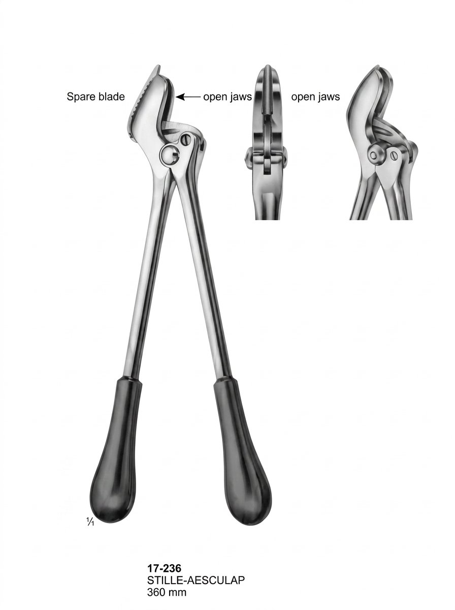 Sirgikal 17-236 STILLE AESCLJLAP Plaster Shears