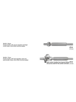 Sirgikal 18-115-to-18 116 Suction Instruments