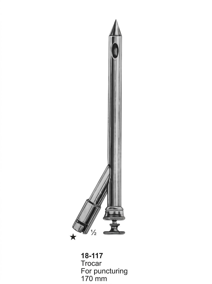 Sirgikal 18-117 Trocar Suction Instruments