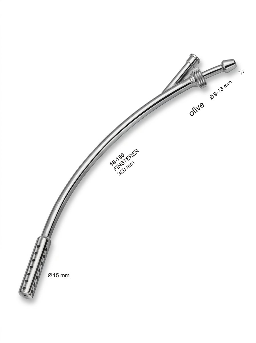 Sirgikal 18-150 Combined Suction and Irri ation Cannulae