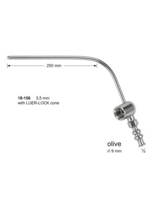 Sirgikal 18-156 Combined Suction and Irri ation Cannulae