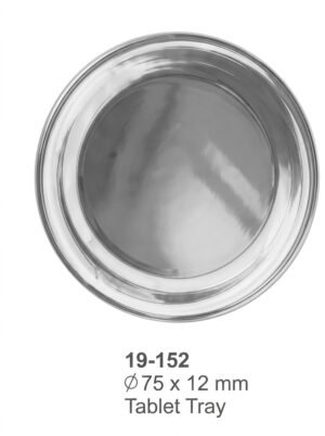 Sirgikal 19-152 Round Metal Boxes and Medicine Cups