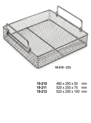 Sirgikal 19-21-0-212 19 210 212 Sterilizing Baskets I Trays