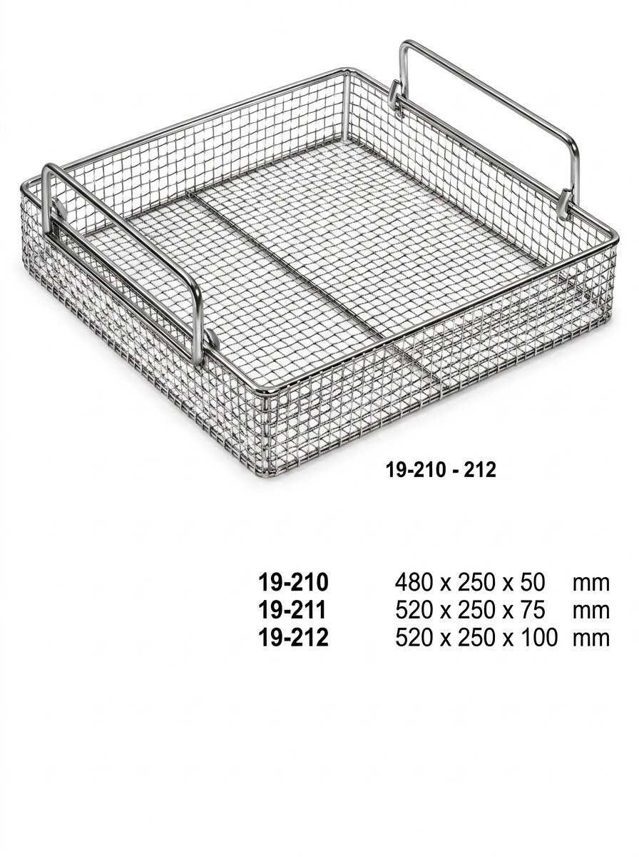 Sirgikal 19-21-0-212 19 210 212 Sterilizing Baskets I Trays