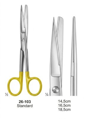 Sirgikal 26-103 Scissors with Tungsten Carbide Inserts