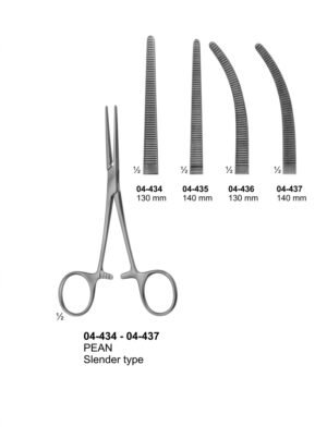 Sirgikal 04-437 PEAN Haemostatic Forceps