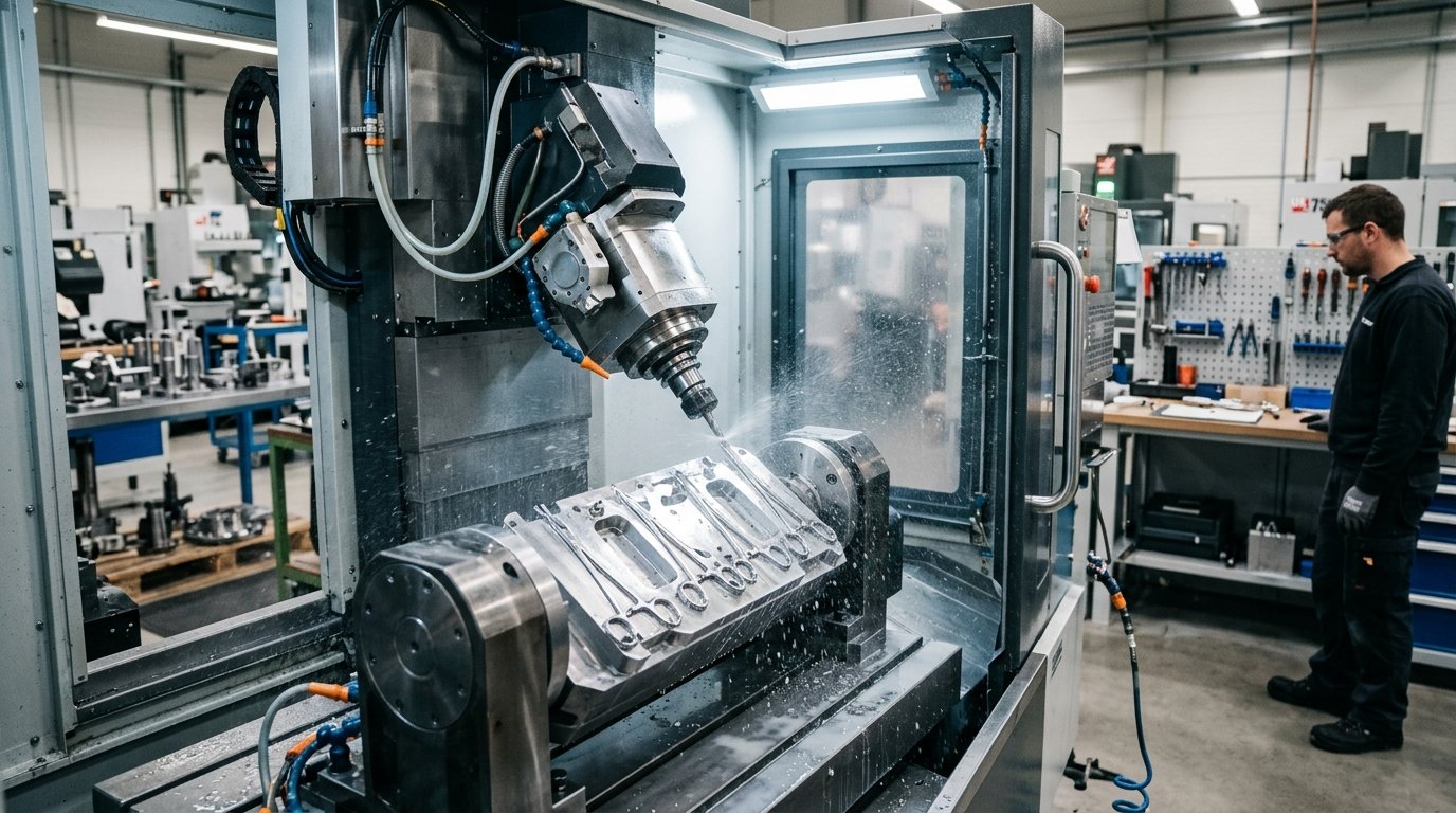 Multi-Axis Precision CNC Machining of Medical Stainless Steel
