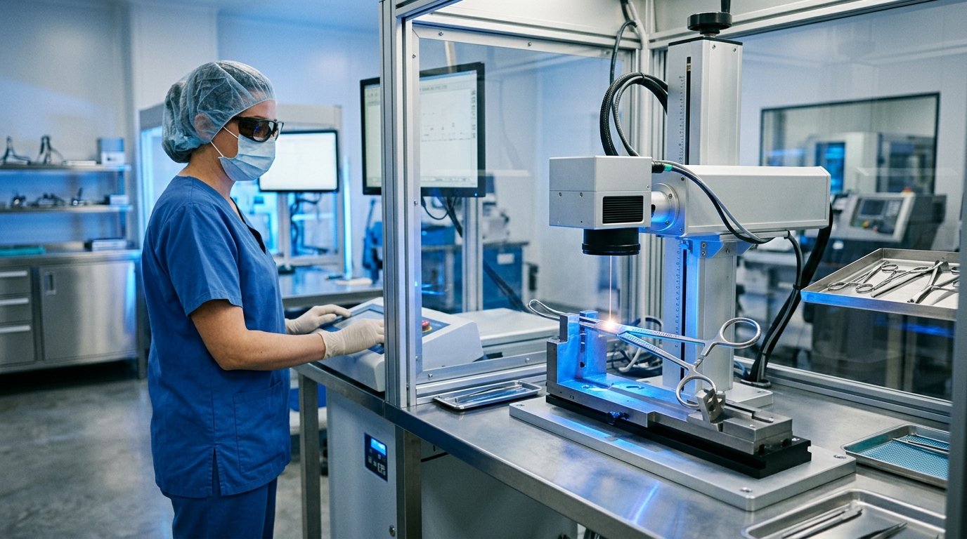Laser Marking and OEM Packaging in Medical Manufacturing Facility